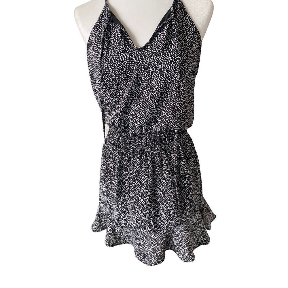 Fab’rik Black and White Flowy Dress